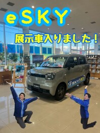 【e SKY】展示車はいりました!